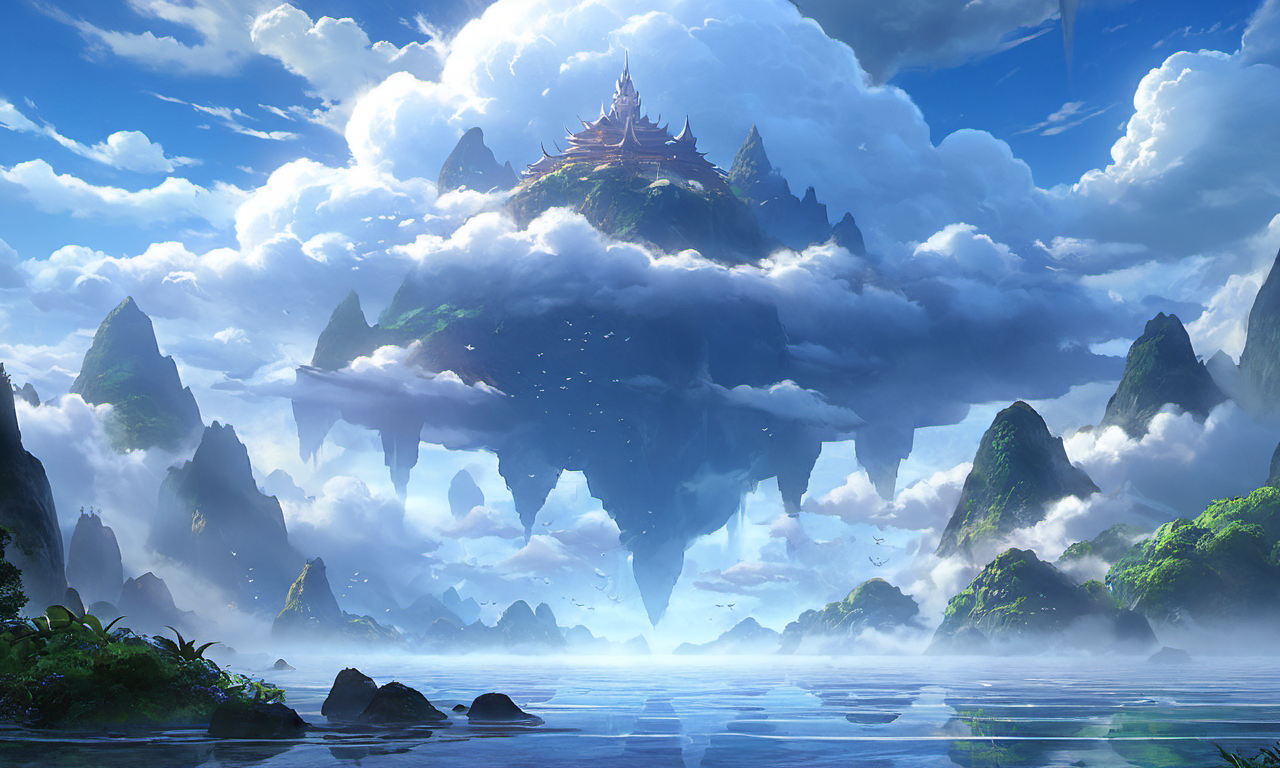 04709-1450603470-In the fantasy world of Arien, the scenery is breathtaking. The mountains rise majestically behind the clouds, casting a magical.png